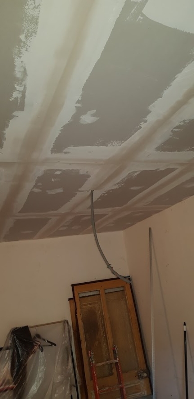 Création d'un faux-plafond